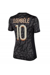 Fotbalové Dres Paris Saint-Germain Ousmane Dembele #10 Dámské Třetí Oblečení 2023-24 Krátký Rukáv